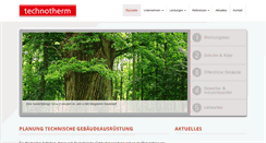 Desktop Screenshot of ib-technotherm.de