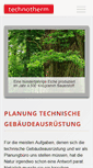 Mobile Screenshot of ib-technotherm.de
